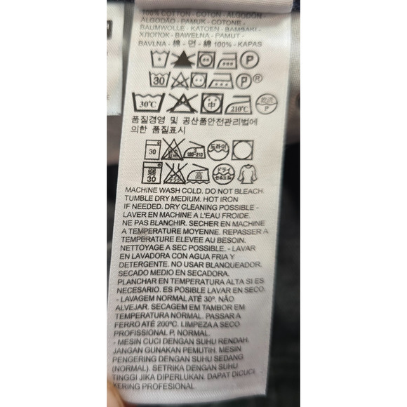 Levi's 514 Jeans Men's 34 x 30 Blue Dark Wash Classic Straight Fit Cotton EUC - Picture 6 of 16